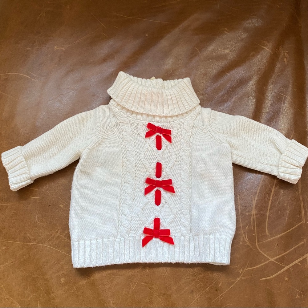 Janie and Jack baby girl sweater 3-6 months